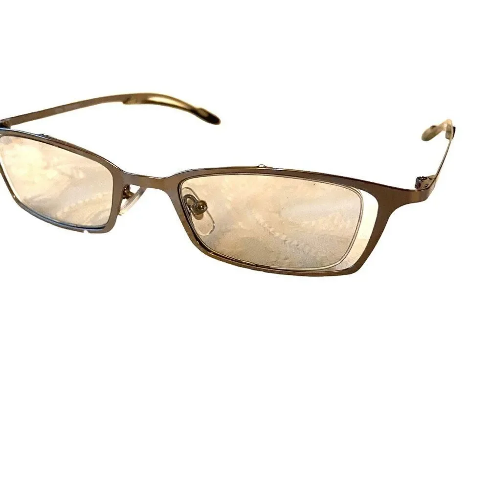 #4925 Ogis eyeglass frame occhiali gunmetal gray  48 18 137